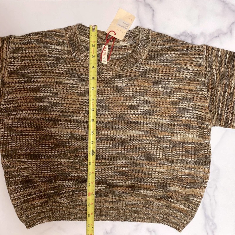 NWT Anthropologie Raga Brown Luxurious Fall Cowl Neck Sweater Perfect condition! - Picture 11 of 12